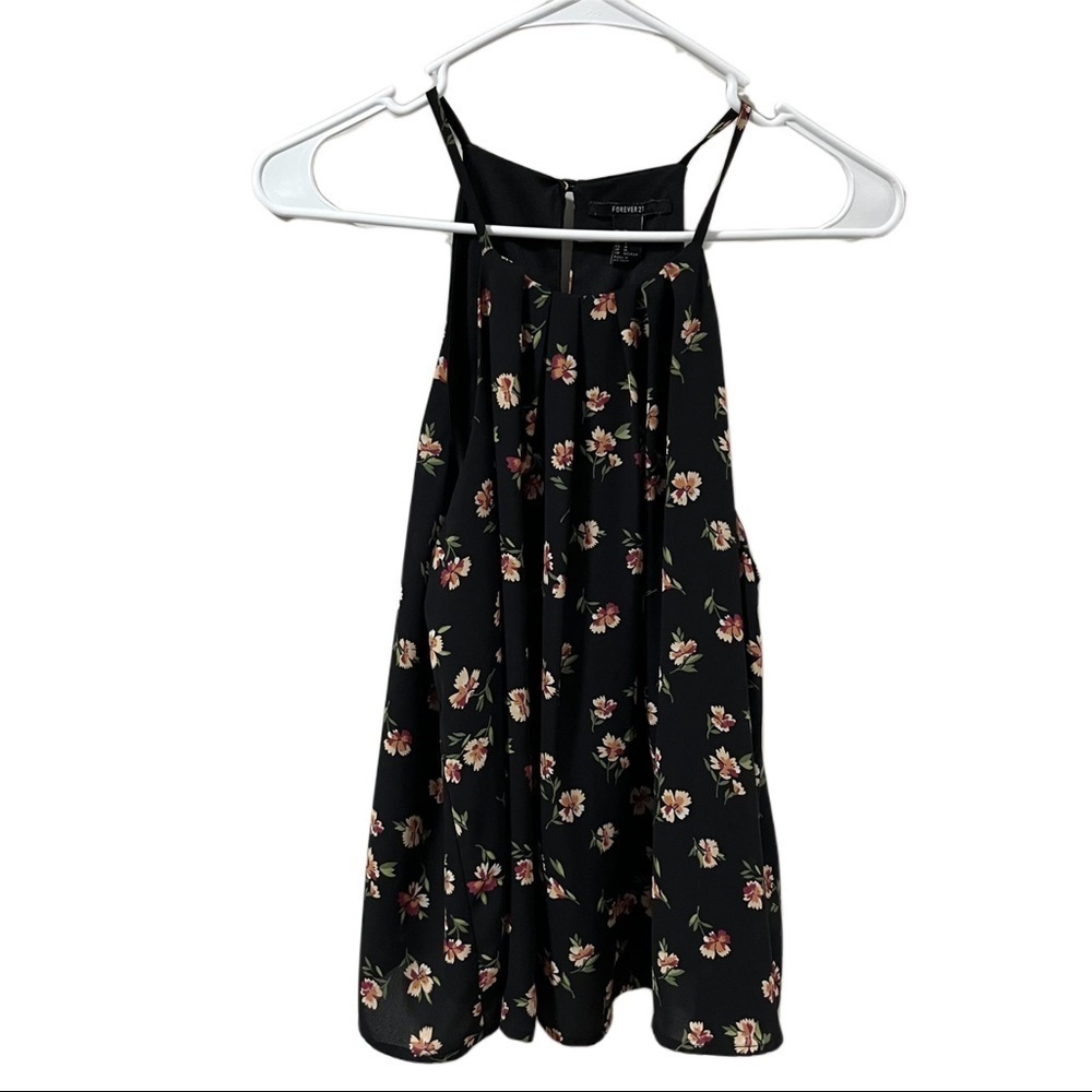 Forever 21 SZ Medium Floral Spaghetti Strap
